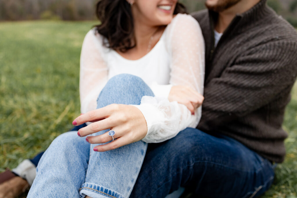 Engagement session photo.