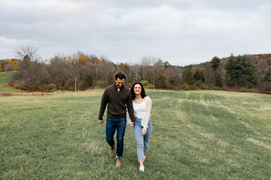 Engagement session photo.