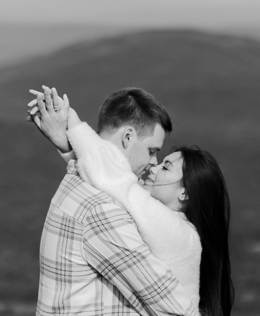 Engagement session photo.