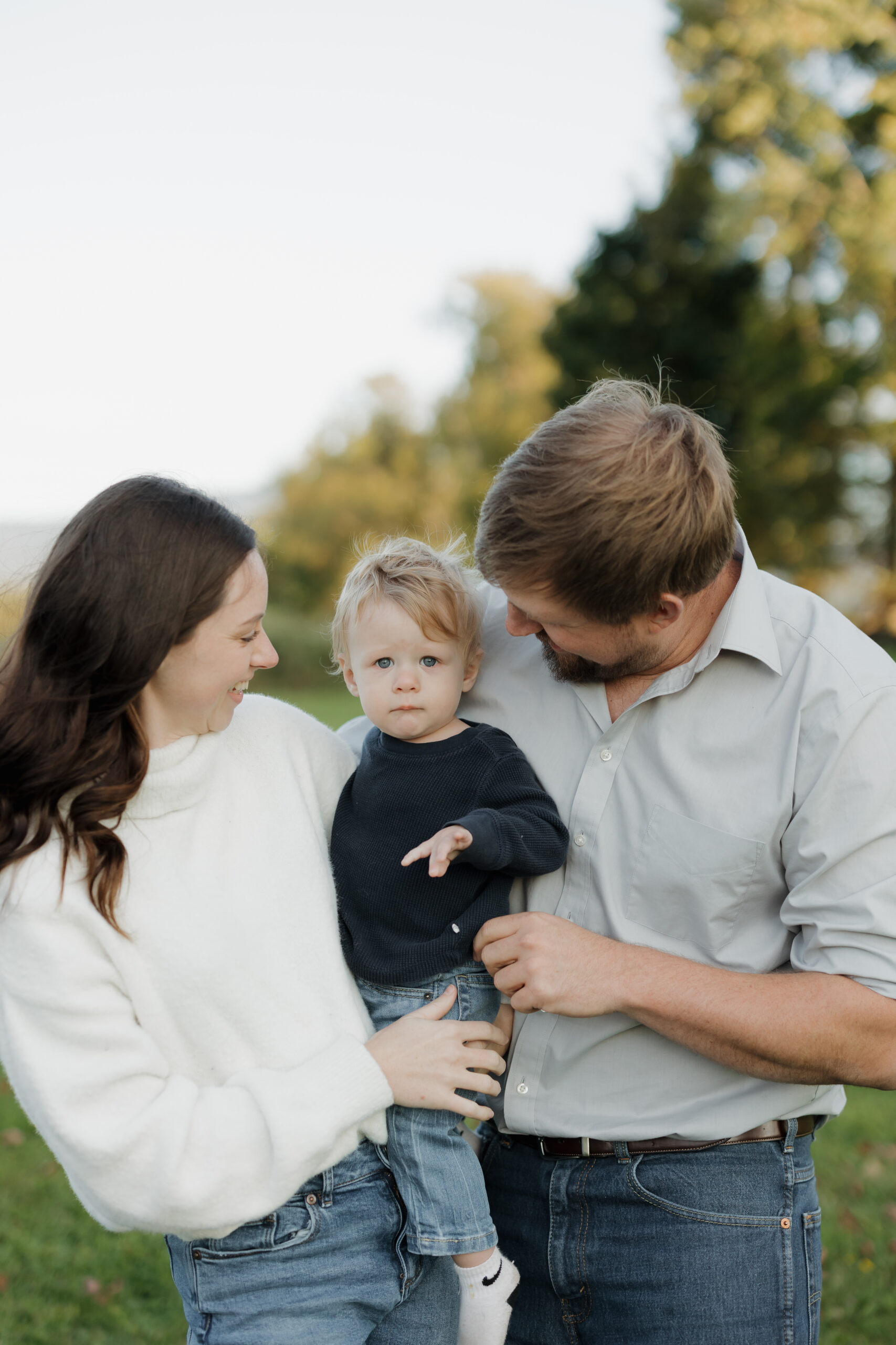 Vermont Fall Foliage Family Portraits