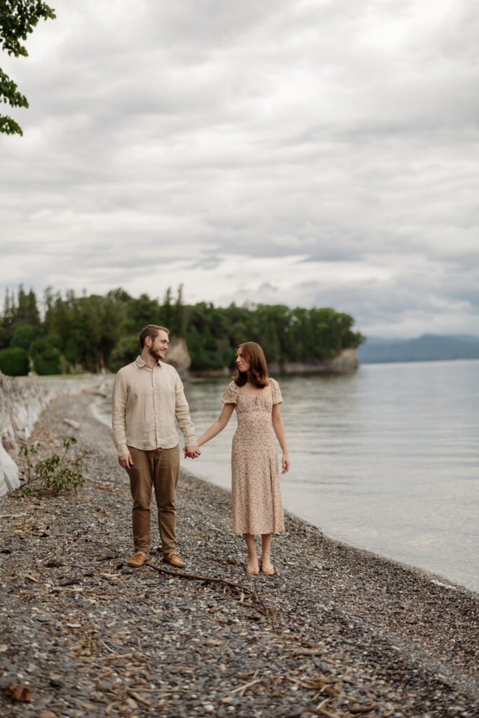 Photo of couple during Engagement Photoshoot.