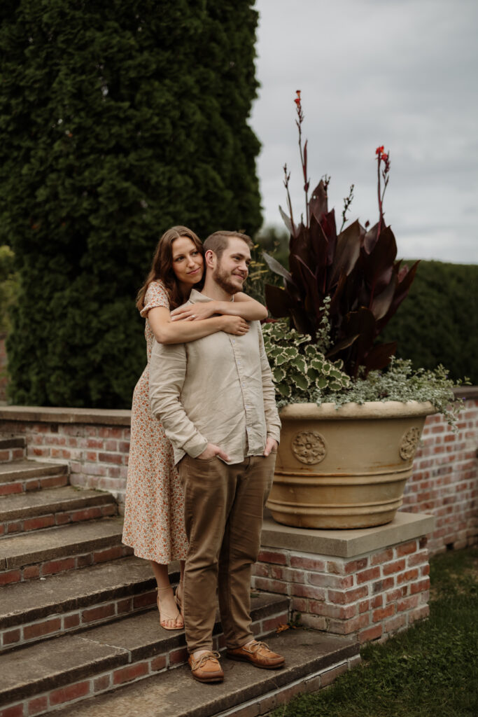Playful Photo of couple during Couples Photoshoot.