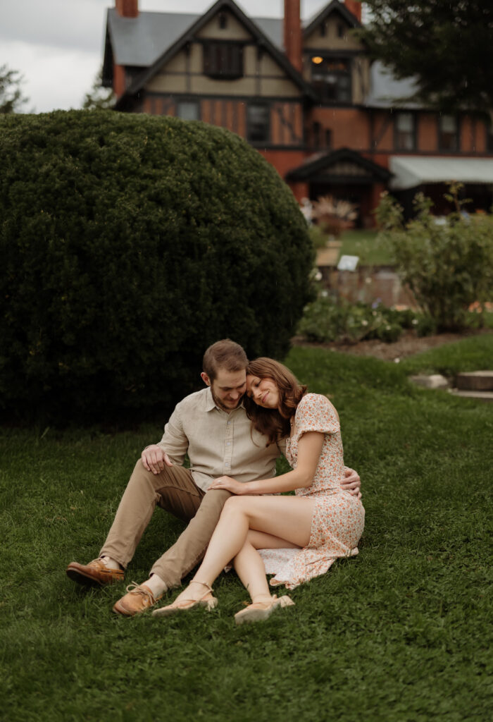 Quiet moment during Couples Photoshoot.
